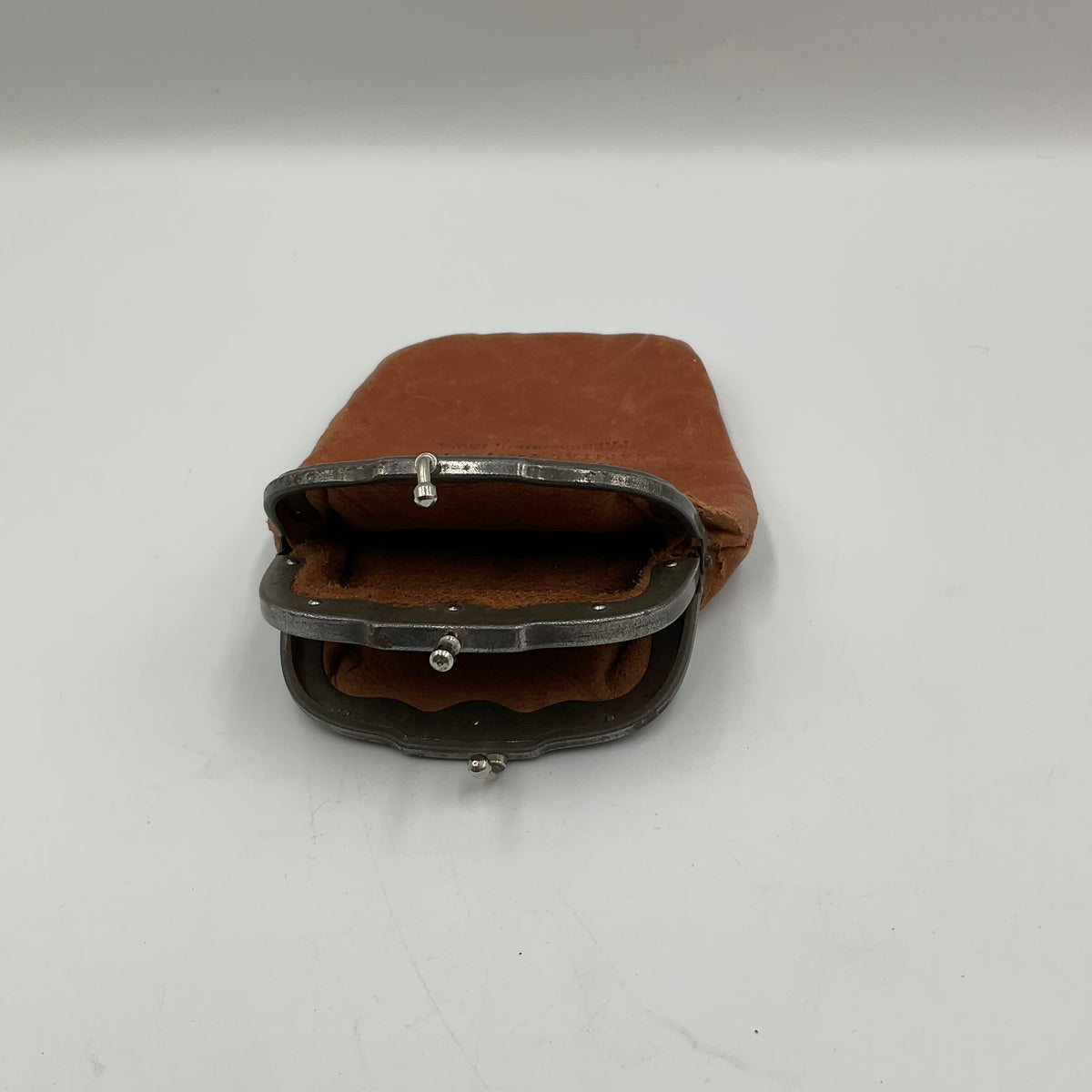 Vintage Leather Coin Purse From The State Exchange Bank