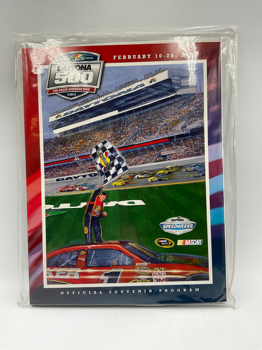 2001 Daytona 500 Official Program  Dale Earnhardt Sr Final Race NASCAR