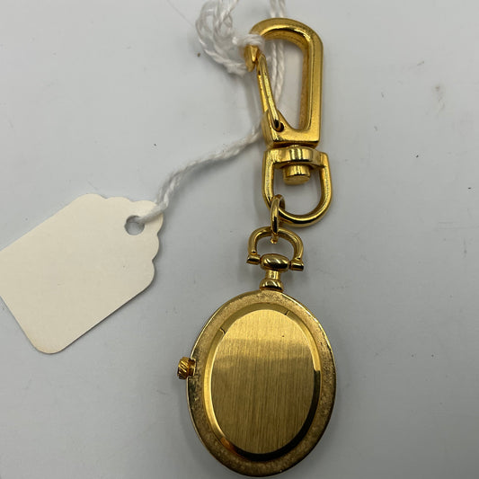 Cup Me! Two Tone Clip White Face Clip On Watch