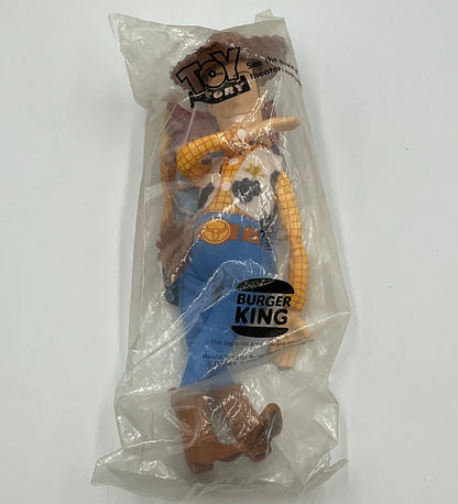 Burger King Vintage 1995 Toy Story Sheriff Woody Plush Doll Unopened