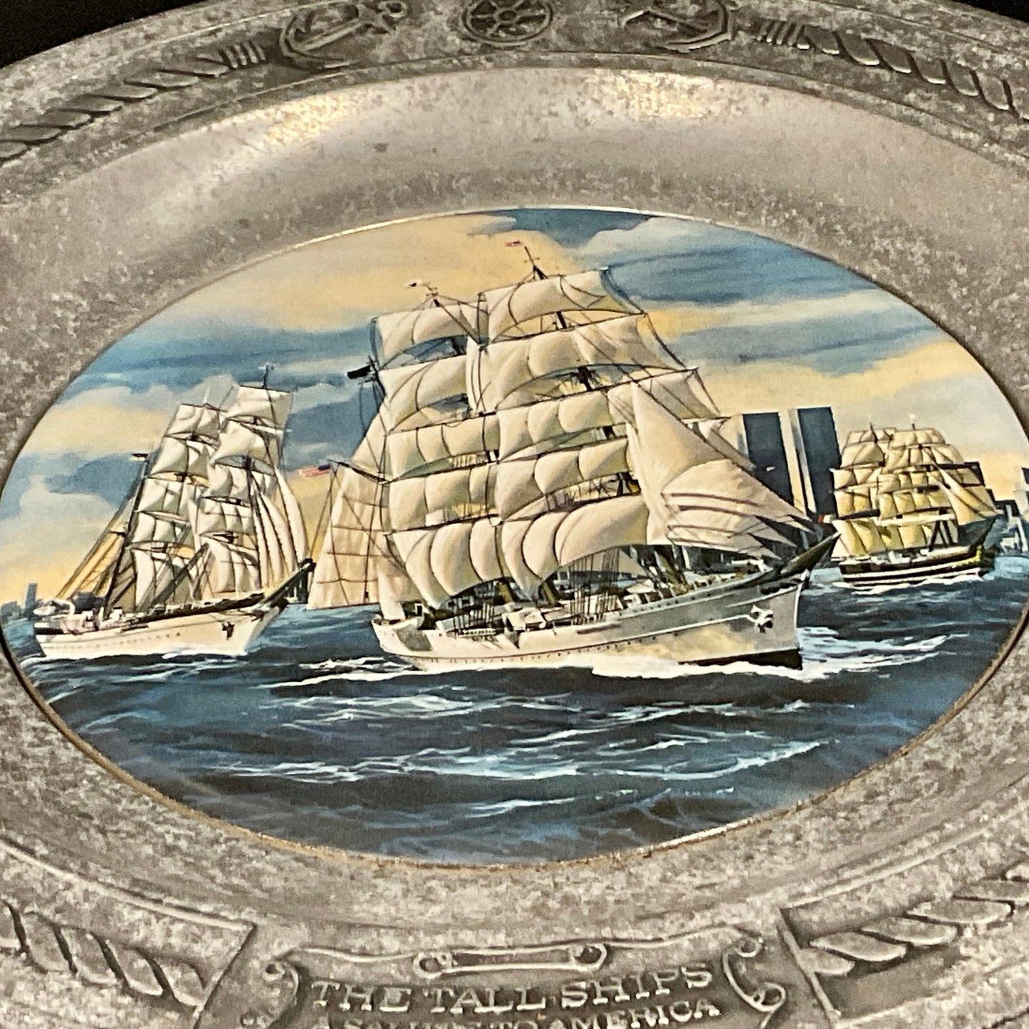 Danbury Mint Limited Edition The Tall Ships A Salute to America