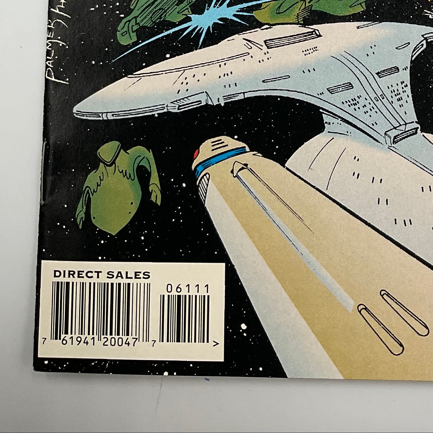 Star Trek Next Generation #61 Brothers in Darkness Vtg 1994 Direct Edition DC Comic Book