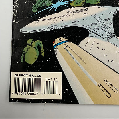 Star Trek Next Generation #61 Brothers in Darkness Vtg 1994 Direct Edition DC Comic Book