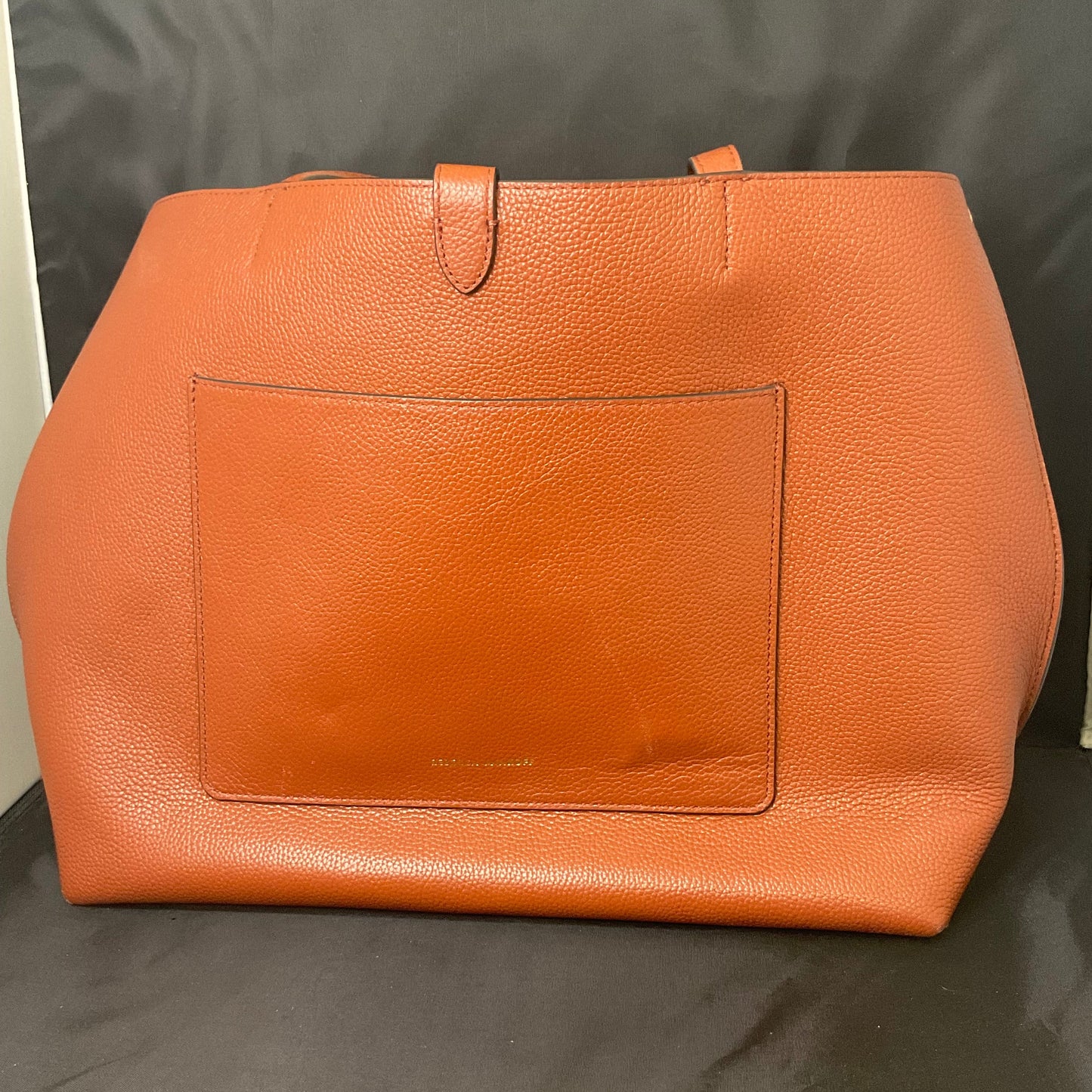 Rebecca Minkoff Orange Leather Shoulder Bag