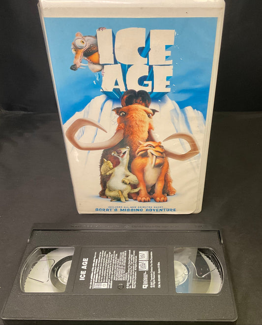 Ice Age Vintage VHS Video Tape in Original Case Pre-Owned Unsealed Untested