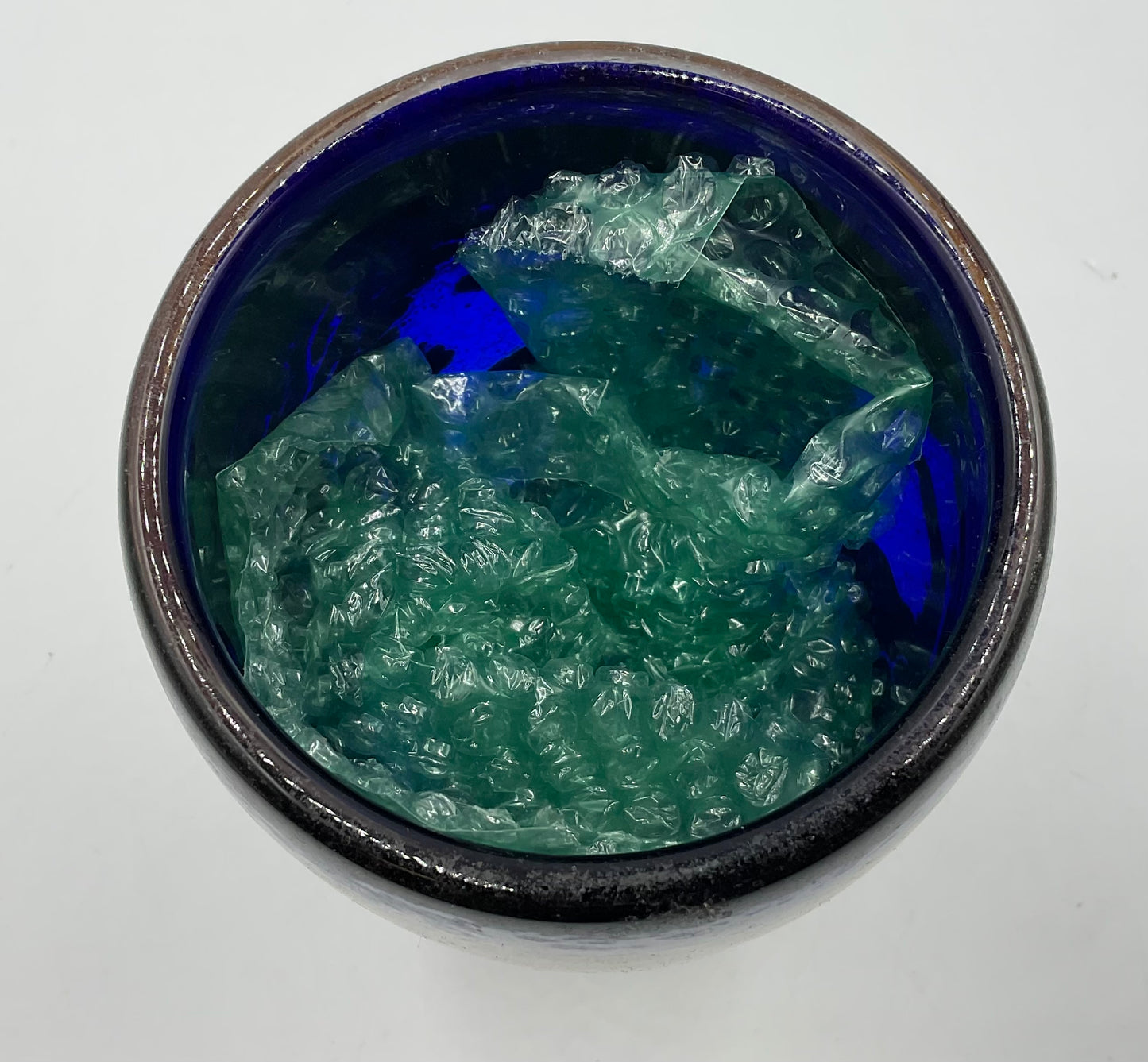 An American Craftman Bendzunas Cobalt Blue Vase