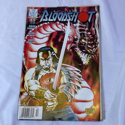 Bloodshot #45 Vintage March 1996 Valiant Comic Book