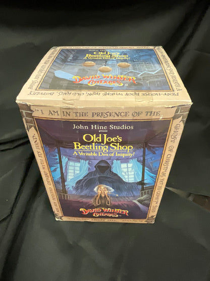 John Hine Studios Presents David Winter Cottages Old Joe's Beetling Shop Vintage 1993 New in Original Box
