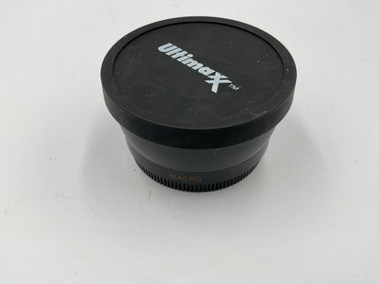 Ultimaxx camera lens cap & pouch