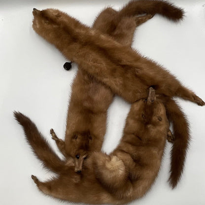 Vintage Mink Fur Stole