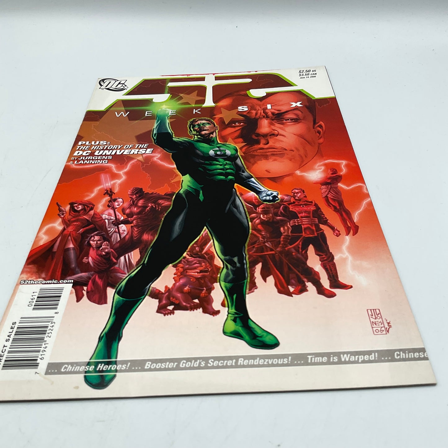 DC Universe 52 Week 6 featuring Green Latern on cover 2006