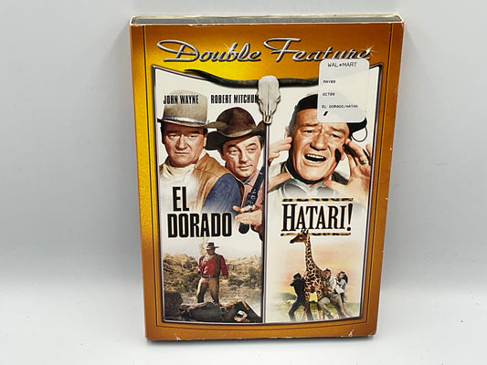 Double Feature: El Dorado + Hatari! DVD Sealed