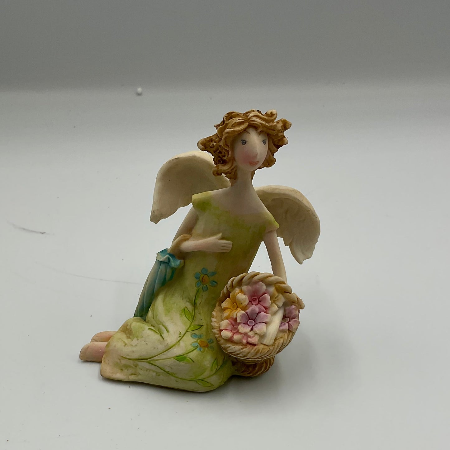 Vintage Roman Inc.Figurine Green Angel