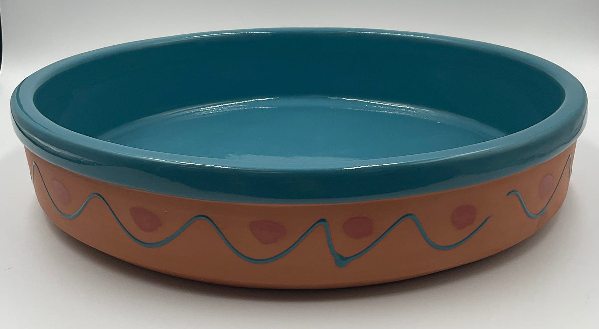 Homemark Rio Ranchero 13" Terra Cotta Paella Dish #13-1001 Original Box
