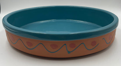 Homemark Rio Ranchero 13" Terra Cotta Paella Dish #13-1001 Original Box