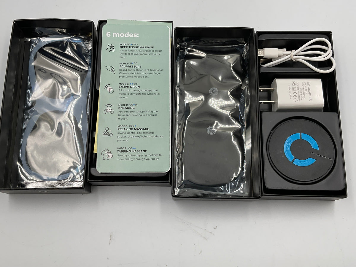 Nooro Wireless Electronic Body Massager Stimulator w/ Box Lot of 2