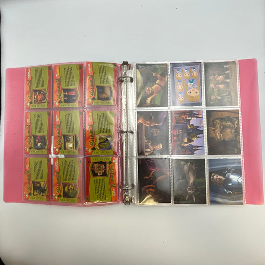 Card Collector Folder with Shrek Disney Charlie Chocolate Factory etc