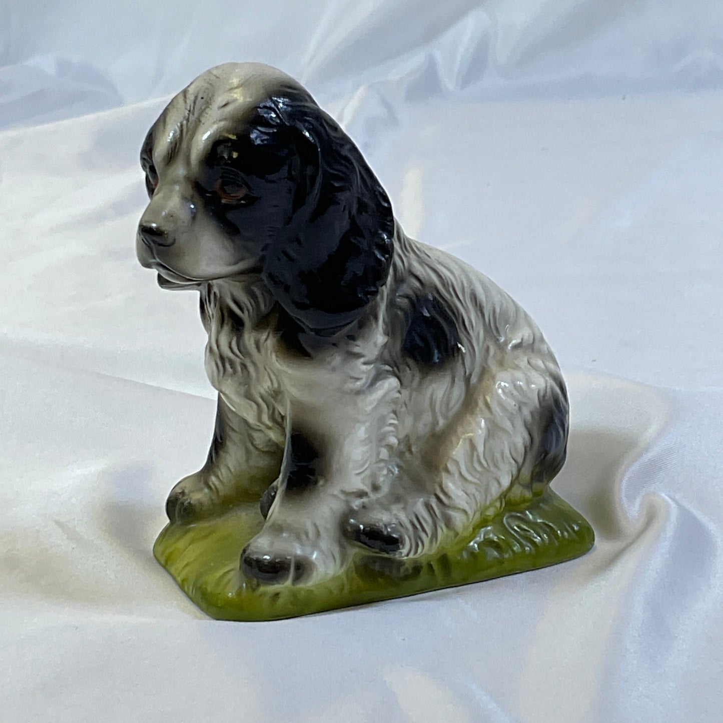 Enesco Vintage Cocker Spaniel Dog Porcelain Figurine Made in Japan