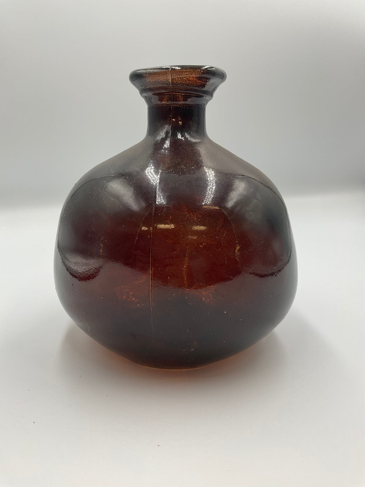 Vidrios San Miguel Hand Made Recycled Glass Balloon Bubble Vase Spain