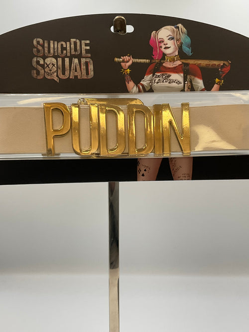 Harley Quinn Puddin Replica Choker Bioworld Suicide Squad Costume Accessory