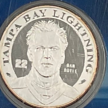 2004 Highland Mint Commemorative 7 Coin Set Tampa Bay Lightning