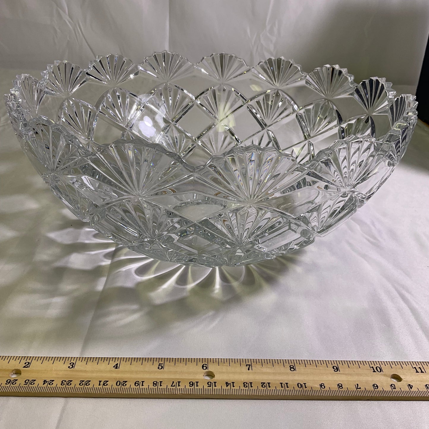 Mikasa Viceroy Crystal VT300/730 Centerpiece Bowl 12in