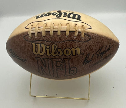 Vintage Official NFL Football Commissioner Paul Tagliabue Wilson White Panels