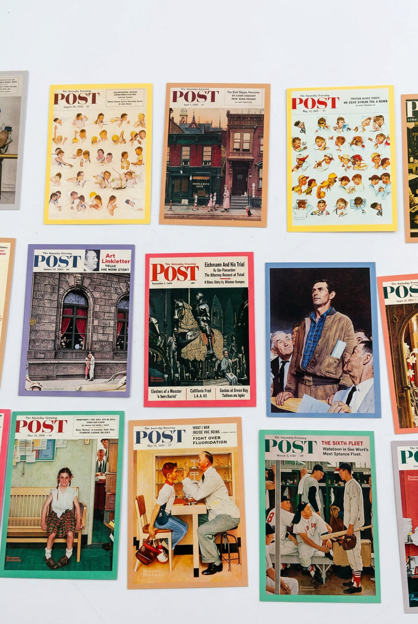 Vintage 1993 Norman Rockwell Series 2 Trading Card Lot
