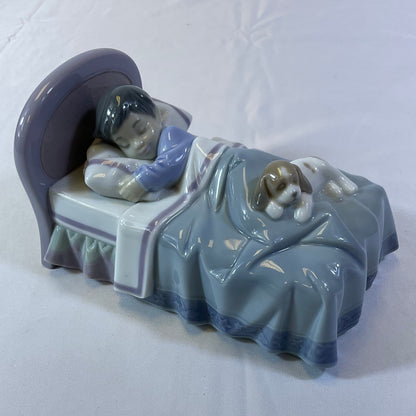 Lladro Bedtime Buddies #6541 Vintage 1997 Porcelain Figurine Handmade in Spain