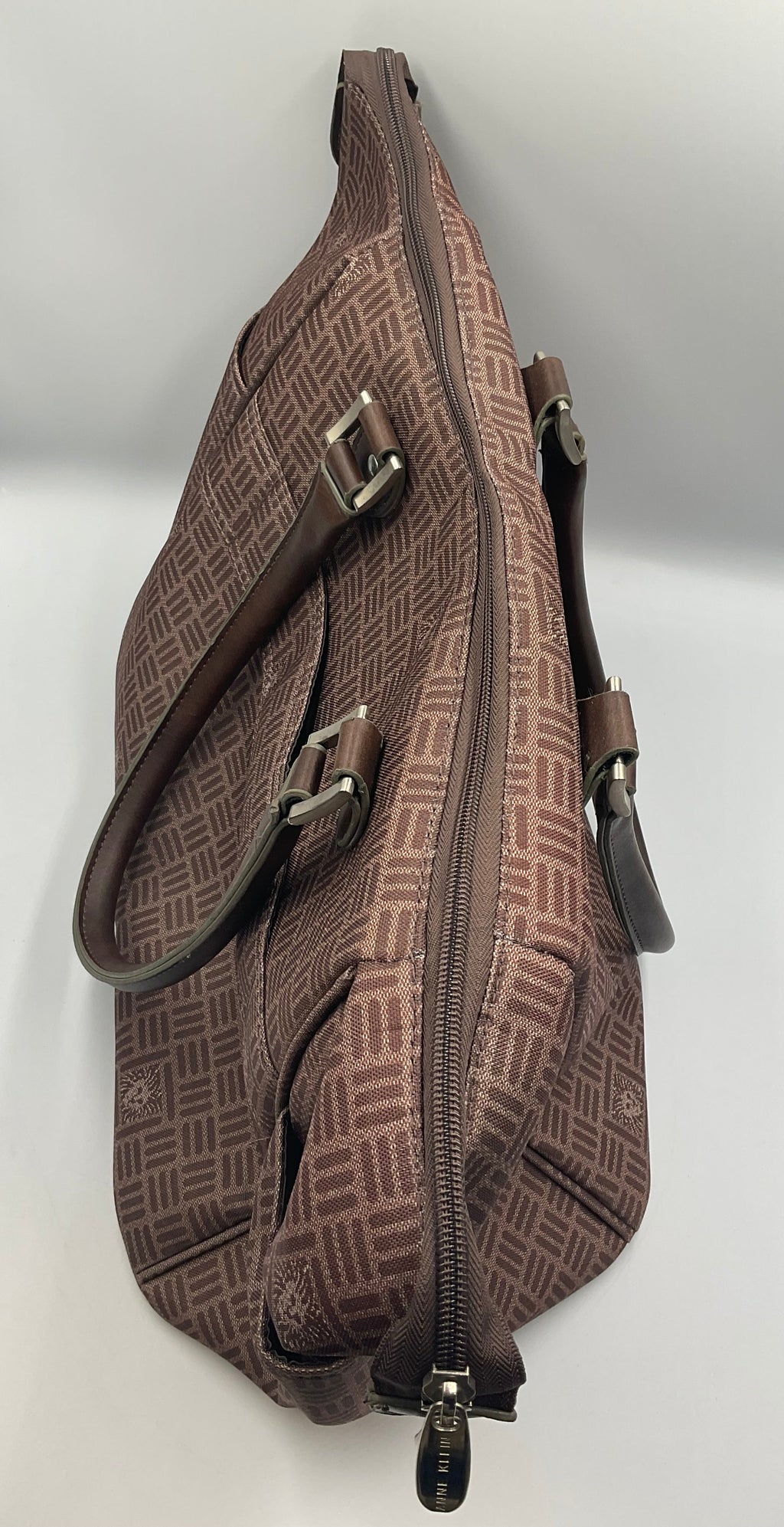 Anne Klein Iconic Lion Logo Print Tote Shoulder Travel Bag