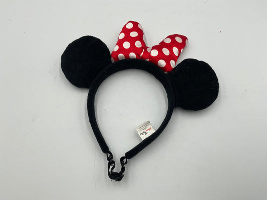 Disney’s Minnie Mouse Headband With Plush Ears and Chin Strap