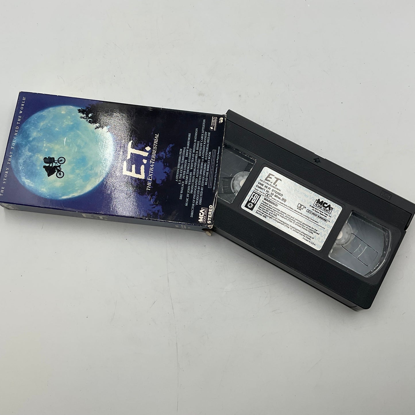 E.T. The Extra-Terrestrial VHS Tape
