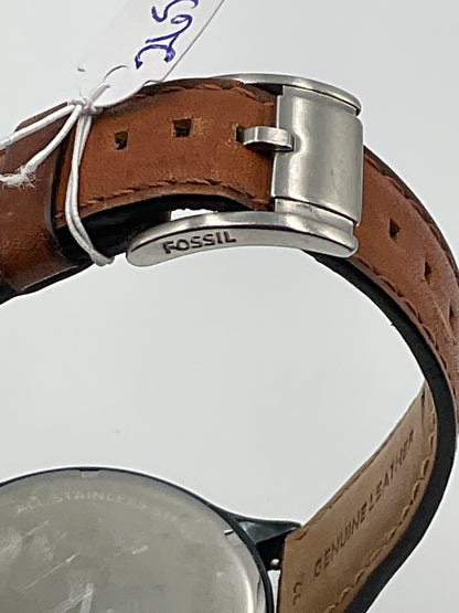 Fossil Fenmore Multi Function Quartz Watch New Battery Working Condition