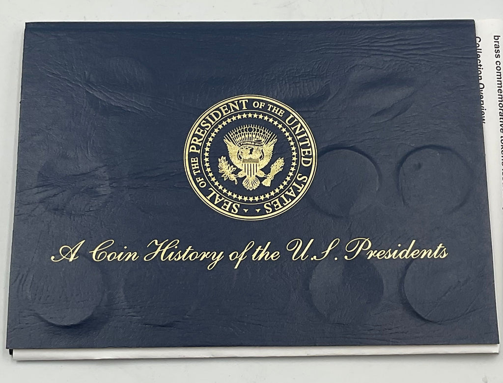 1997 Readers Digest Commemorative Brass Coin Collection US Presidents Incomplete
