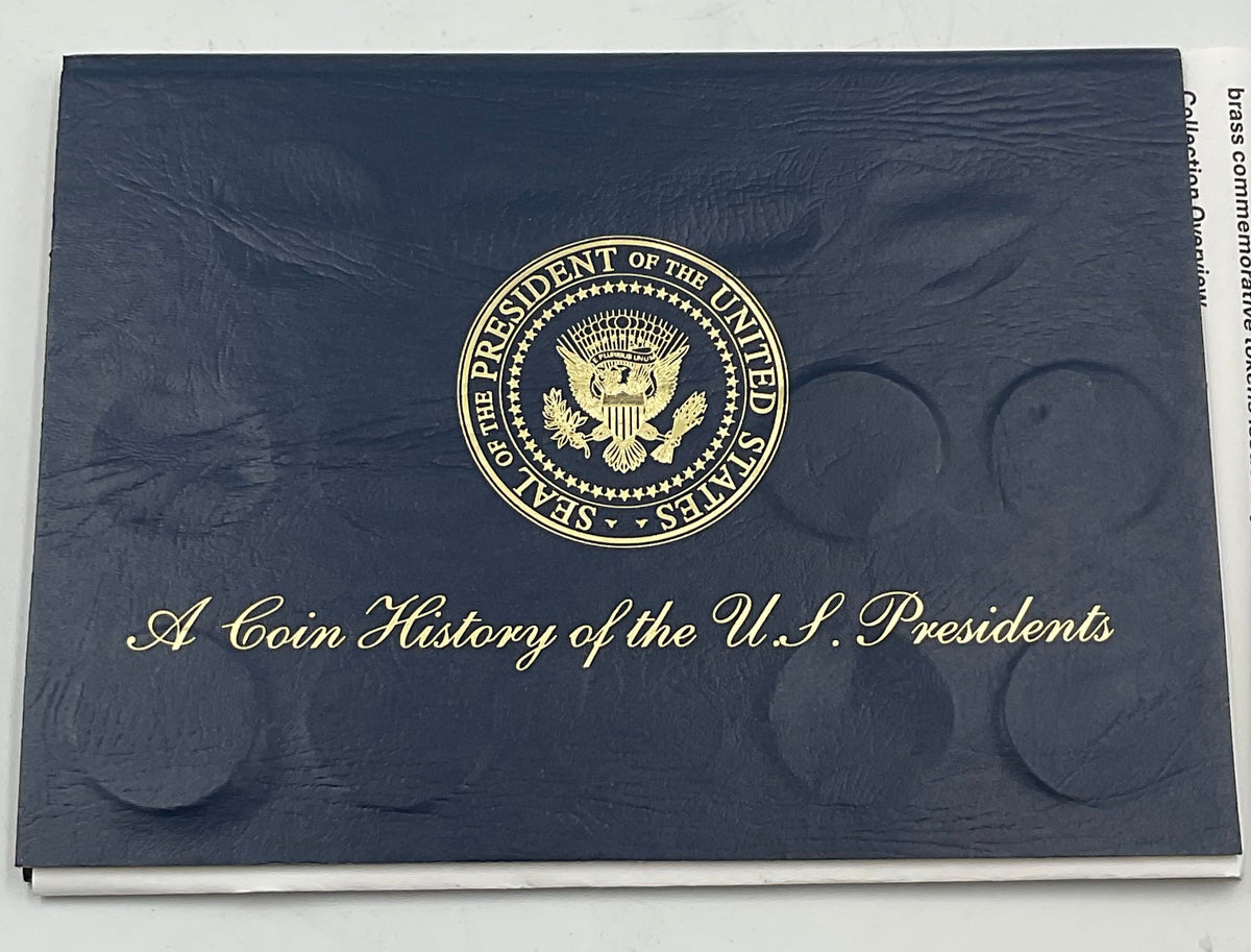 1997 Readers Digest Commemorative Brass Coin Collection US Presidents Incomplete