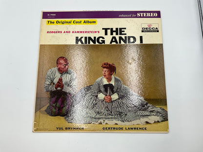 Vintage Decca DL 79008 The King and I orginal cast LP Yul Brynner