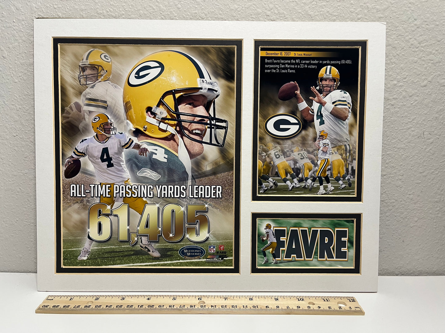 BRETT FAVRE ALL-TIME YARDS