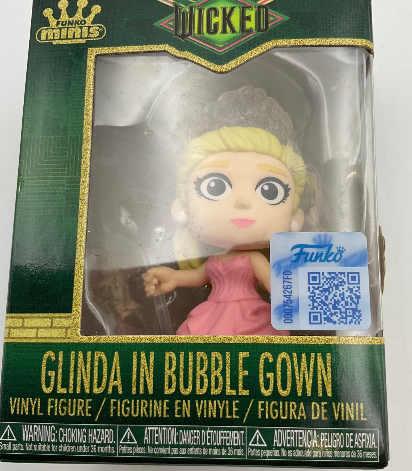 Glinda in Bubble Gown Funko Pop Minis Wicked the Movie Minor Box Imperfections