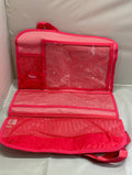 Thirty One Space Saver Coral Mini Gingham Hang Up Organizer Brand New in Original Package