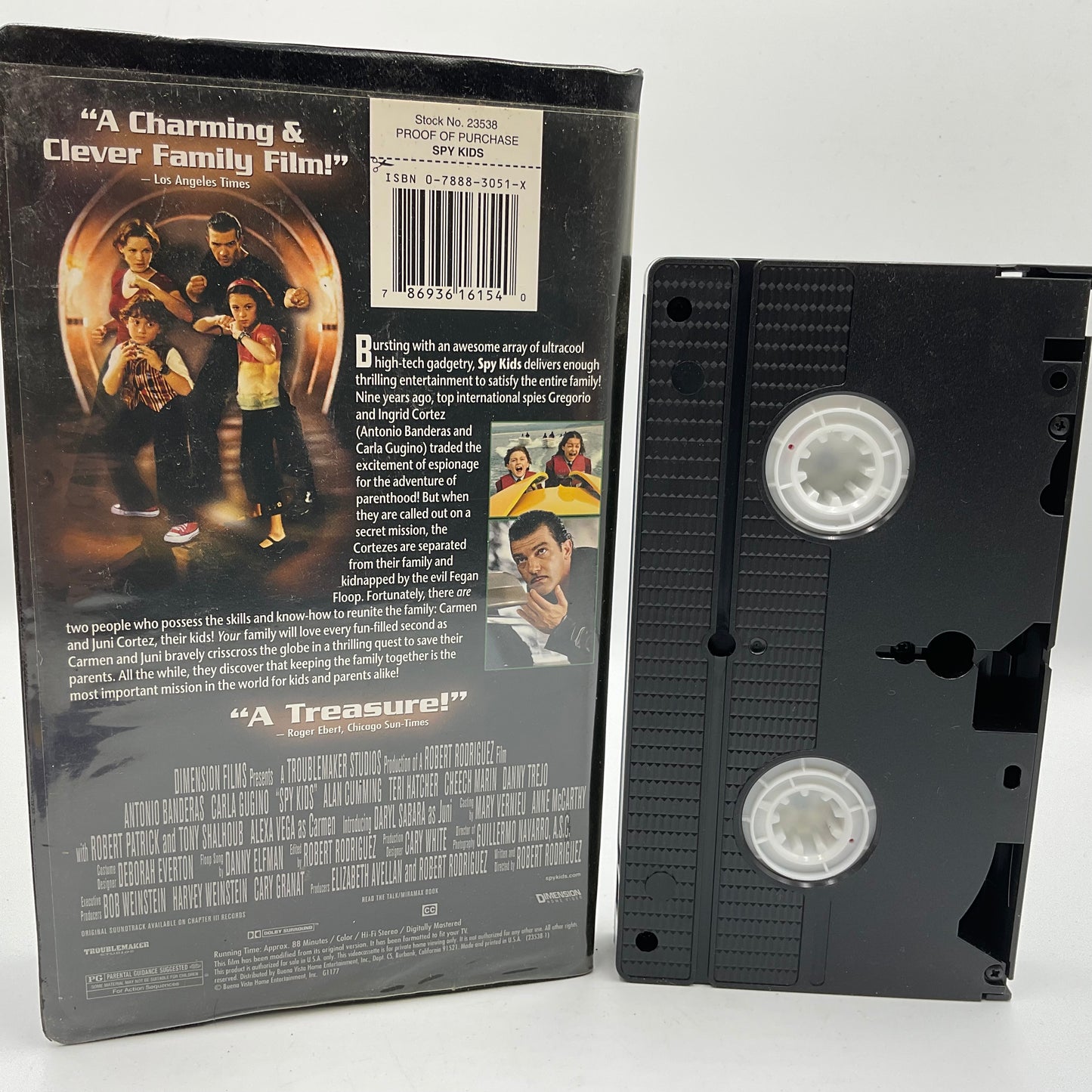 Spy Kids VHS Tape