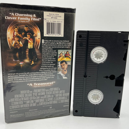 Spy Kids VHS Tape