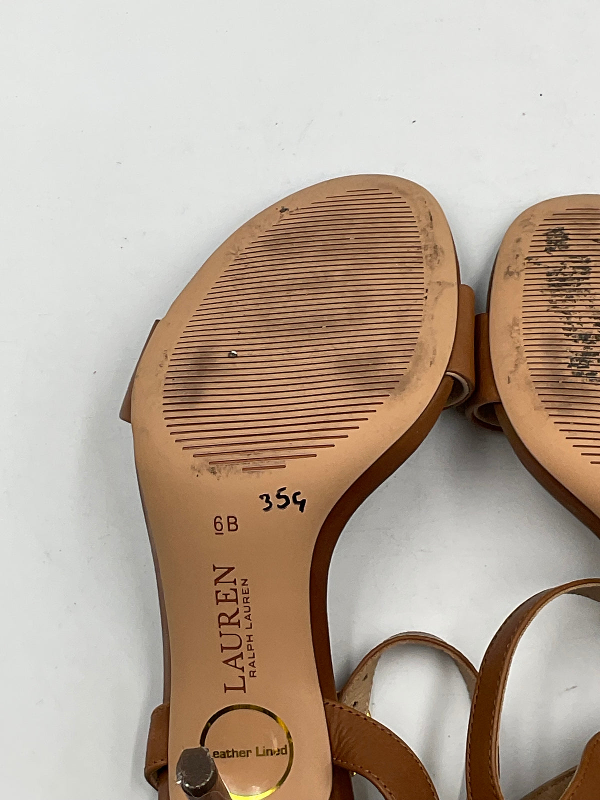 Lauren Ralph Lauren Gwen Tan Sandals Size 6B