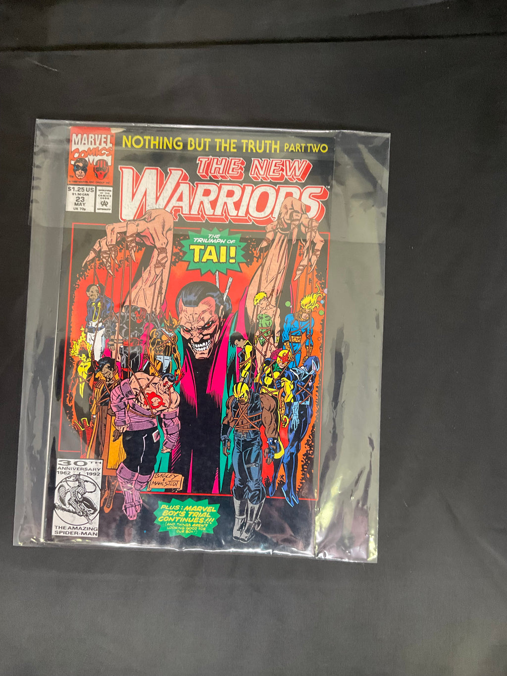 Marvel The New Warriors #23 Vintage May 1992