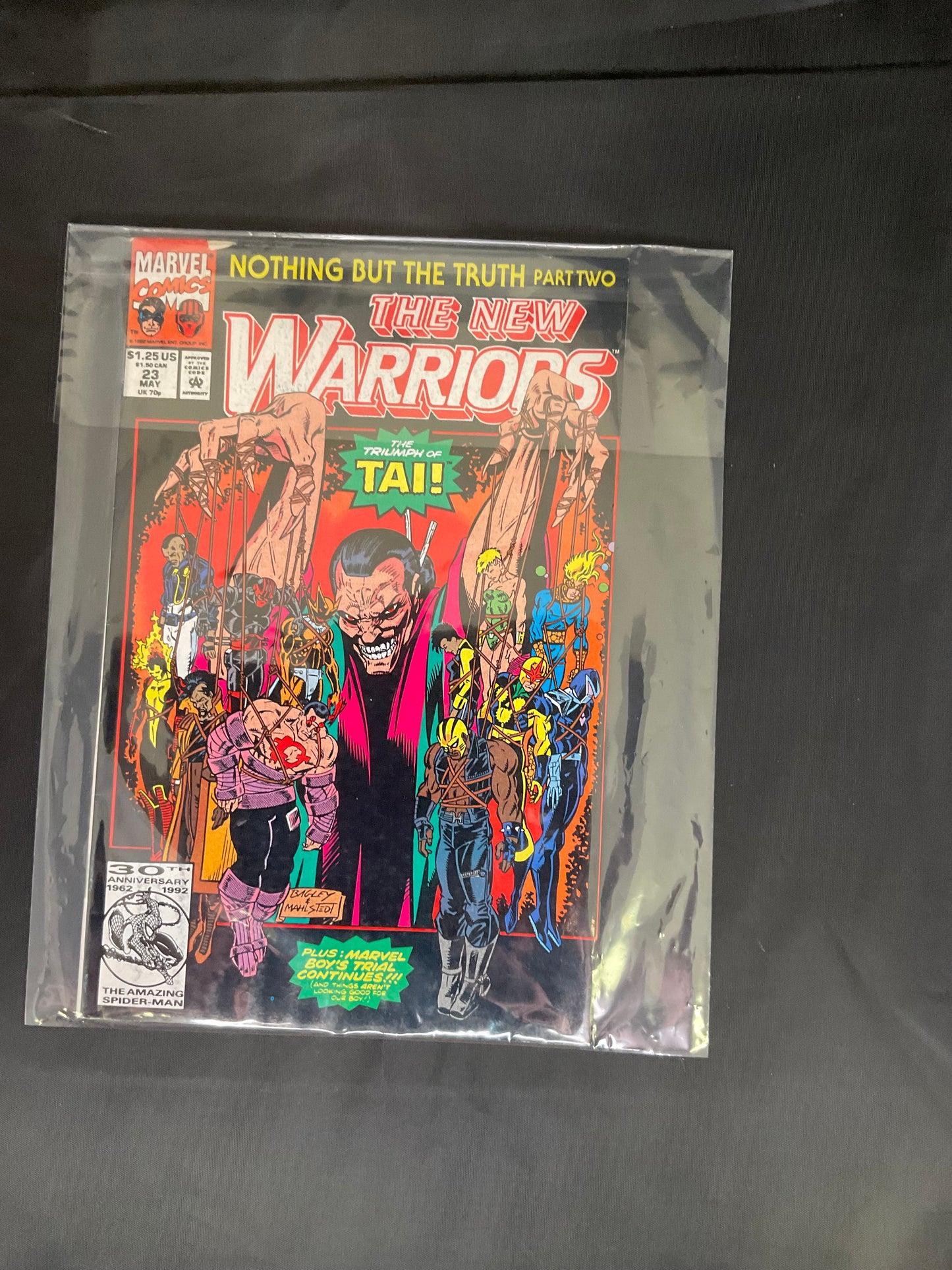 Marvel The New Warriors #23 Vintage May 1992