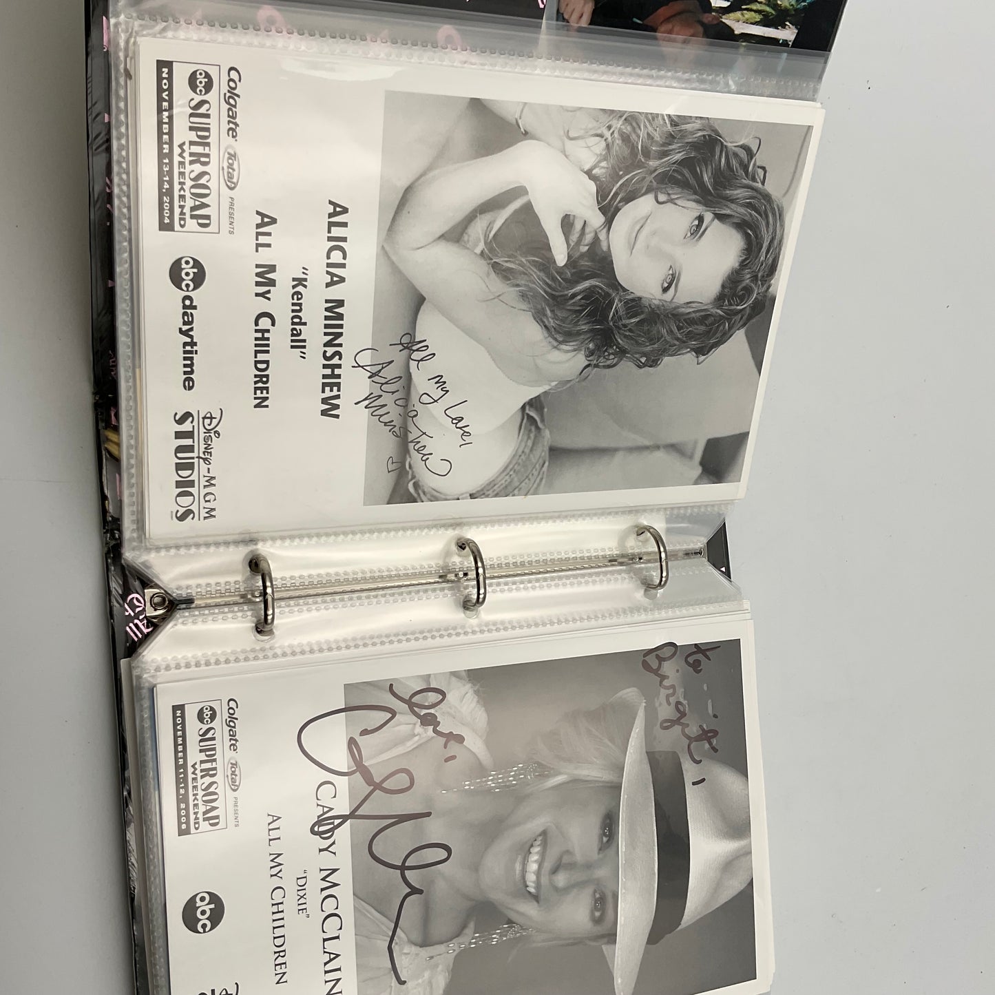 ABC Supersoap Weekend 2005 Autographed photos