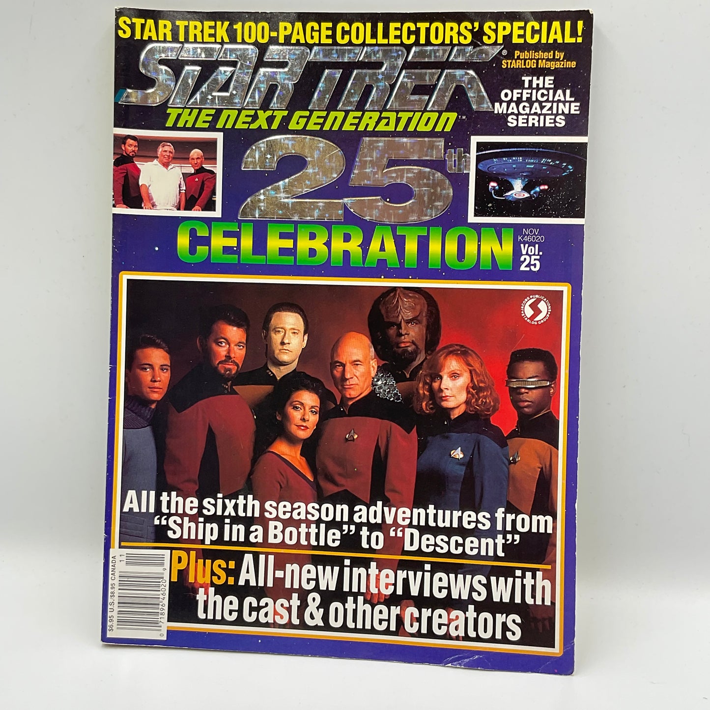Star Trek The Next Generation 25th Celebration Magazine