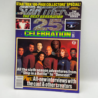 Star Trek The Next Generation 25th Celebration Magazine