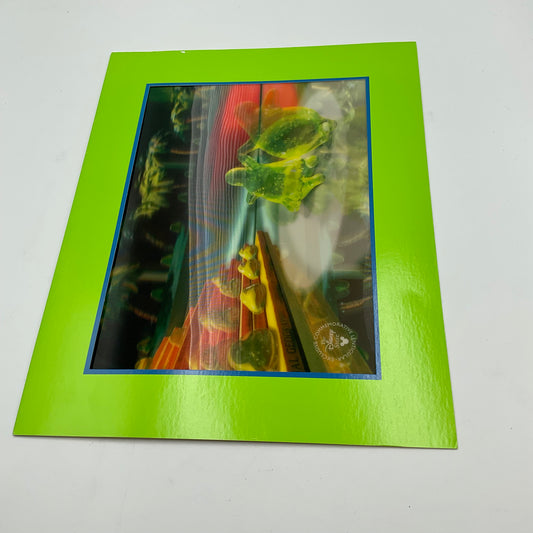 Vintage 1998 Disney Flubber Exclusive Commemorative Lithograph 3D 11X14