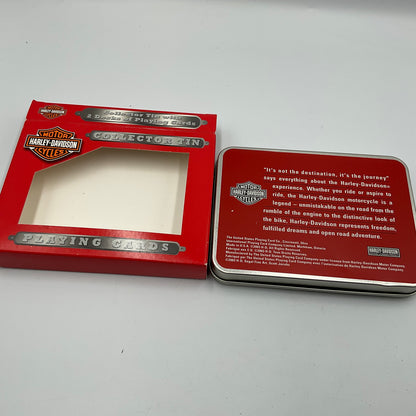 Harley Davidson Playing Cards Collectors Tin New Unopened