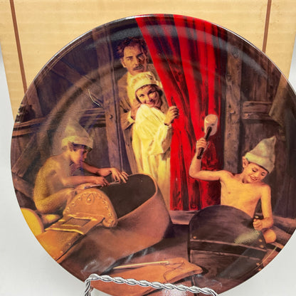 Ready JB Konigszelt Bayern's The Shoemaker and the Elves Collector's Plate